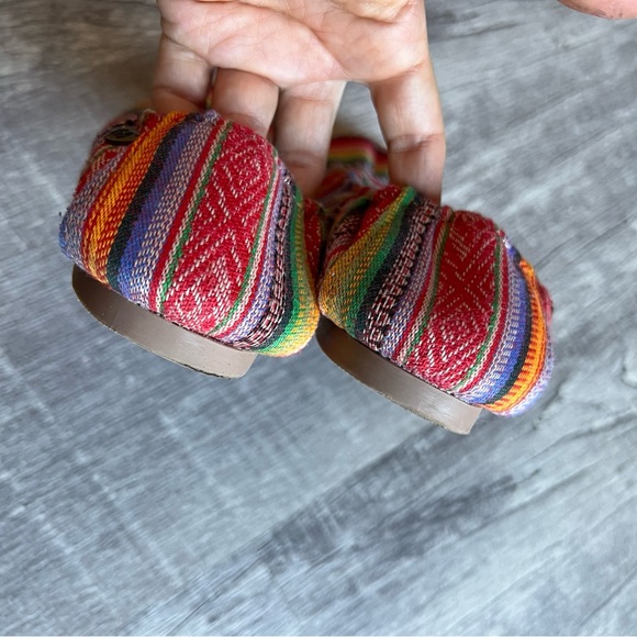 Minnetonka Womens Lodge Trapper Multicolor Slip On Ballet Shoes Size 7.5 - Picture 7 of 10